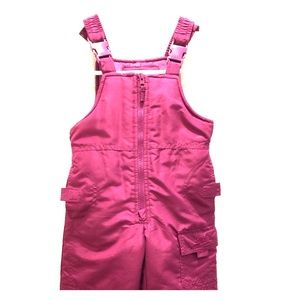 Toddler Snow Suit Bibs Jumper 2T Girls Osh Kosh
